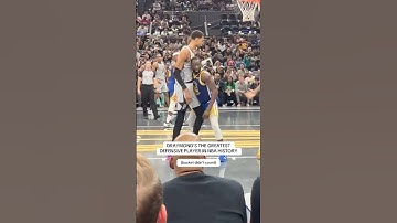 Draymond’s playing chess while everyone else is playing checkers.