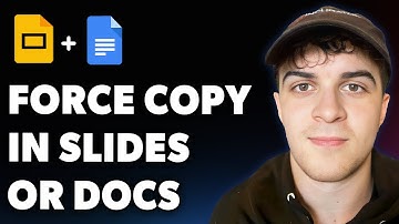 How to Force a Copy in Google Slides or Docs (Full 2025 Guide)