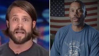This Footballer was Sick Of Flag Disrespect, So He Got With Veterans To do the INCREDIBLE