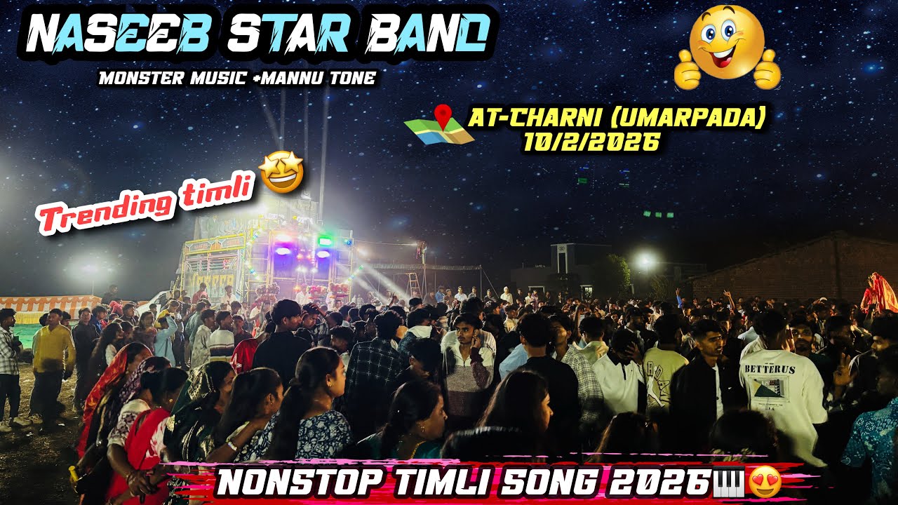 NASEEB 🌟BAND🥁|| NONS-TOP TIMLI SONG 2026🎧😍|| At:- charni , 10/02/2026📍