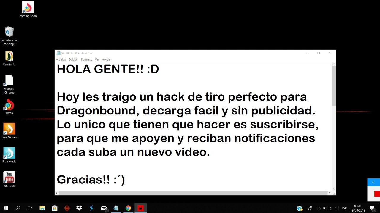 Hack de tiro perfecto| Agosto 2019 | Drgnbound