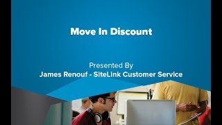 Move In Discount - SiteLink Training Video