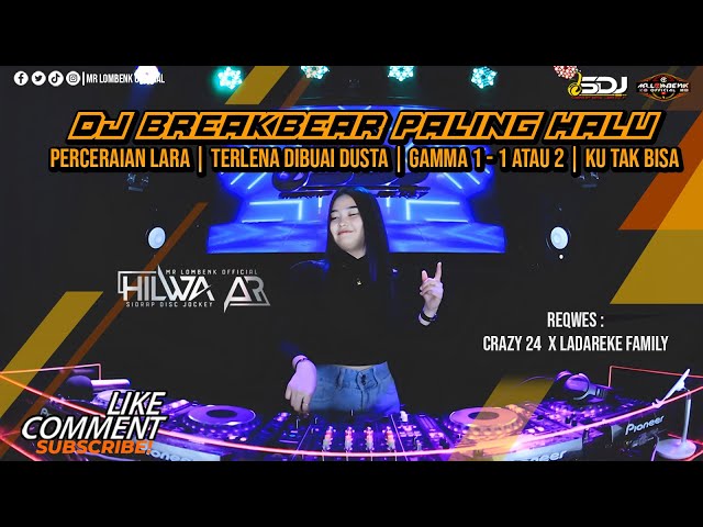 DJ BREAKBEAT PALING VIRAL  PERCERAIAN LARA | TERLENA DIBUAI DUSTA | GAMMA 1 - 1 ATAU 2 | KU TAK BISA class=