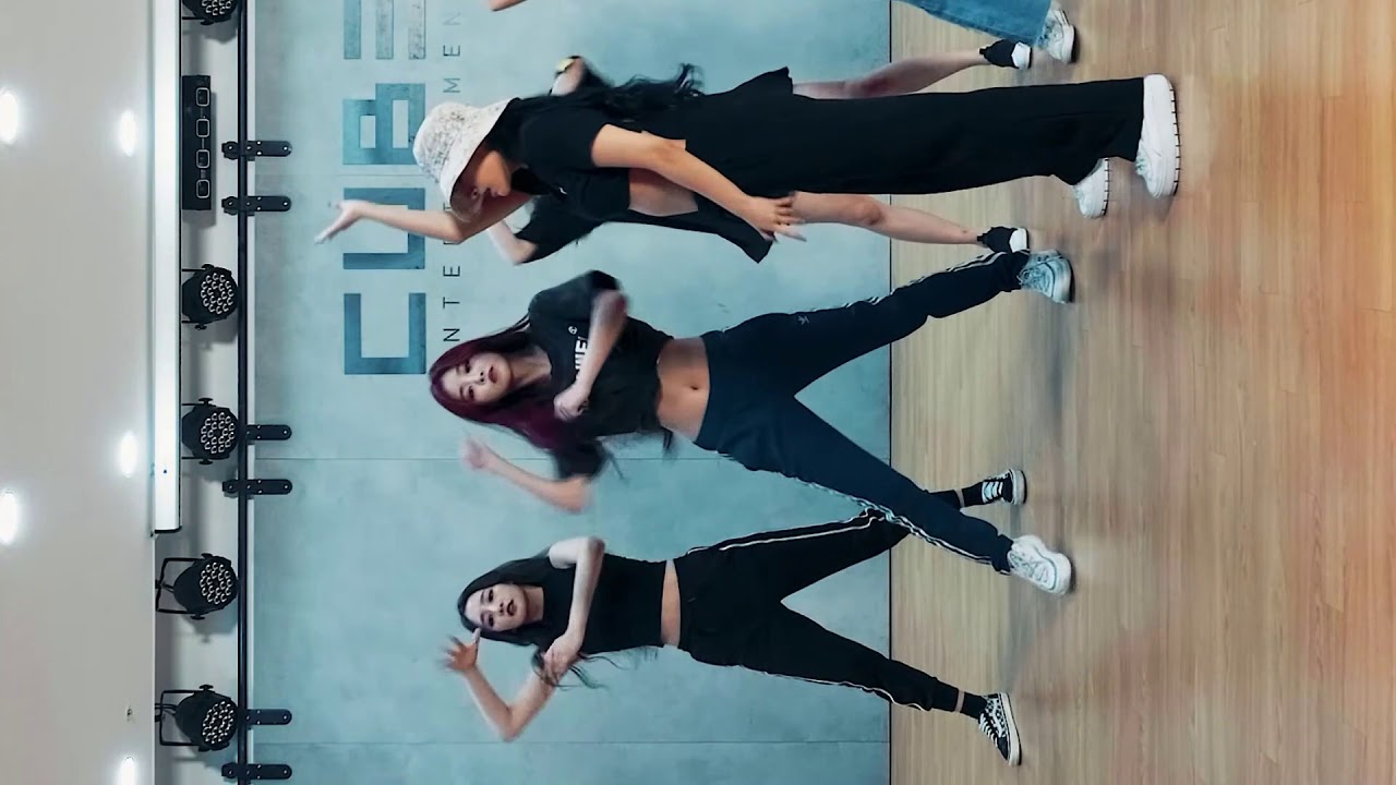 (G)I-DLE - HANN (Alone)(한 (一)) Soojin Focus Dance practice Horizontal cam