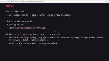 Ep. 11 - What Is ReDoS? (Intro) (1/3)