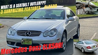 Mercedes-Benz CLK500 - 3 Mostly Unknown Features in 4K UHD