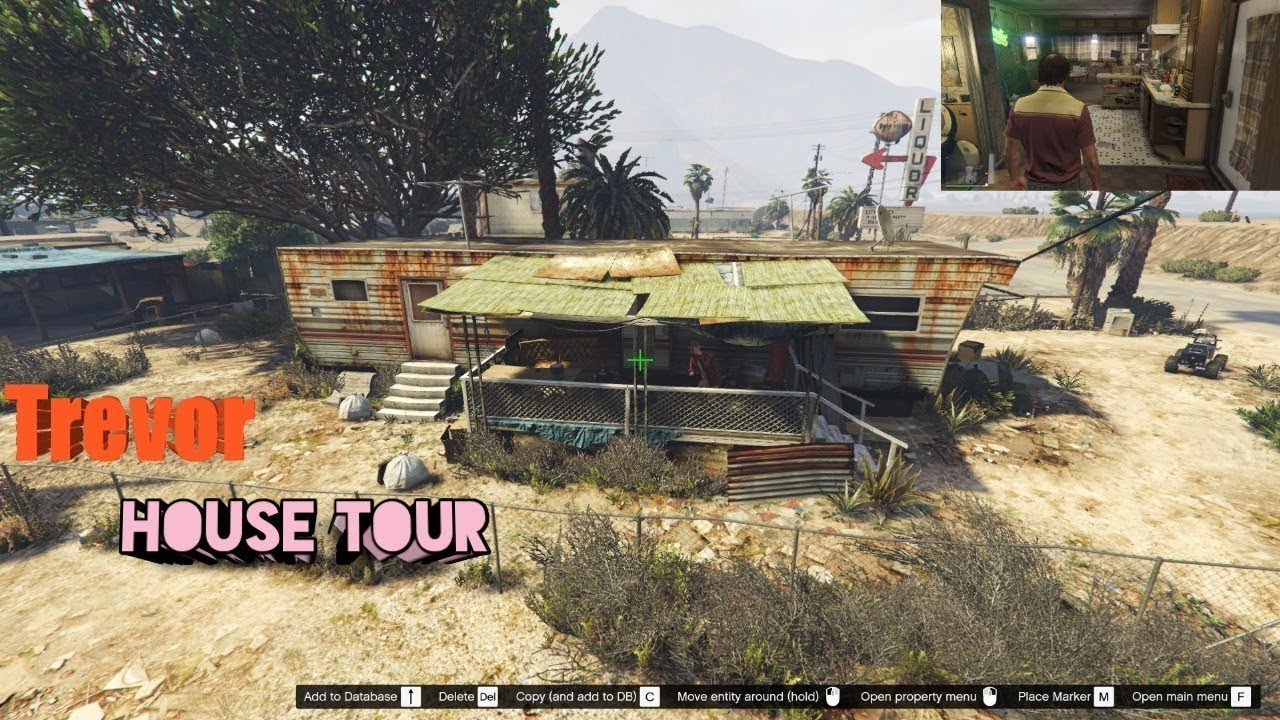 gta 5 trevor house tour gta v gameplay YouTube