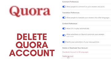 How To Delete Quora Account Permanently 2022? Close Quora Account From Mobile App | Quora.com