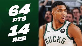 Every Point From Giannis Antetokounmpos Historic Performance December 13 2023