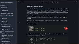 Learn Rust: Immutable Variables