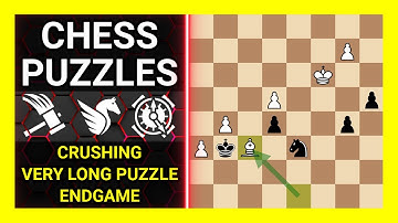 Chess Puzzles to Practice. Themes: Crushing, Very long puzzle, Endgame. Learn Chess