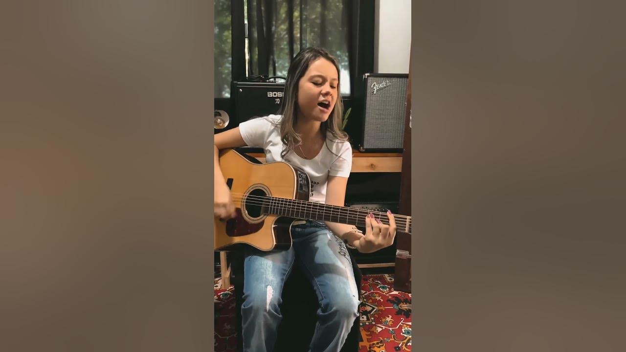 Pense Em Mim - Leandro & Leonardo // Maria Victoria testando #takamine