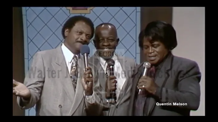 James Brown, Joe Simon and Rev. Reginald Simmons -...