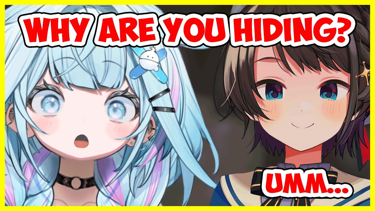 Subaru and Lamy got caught while eavesdropping on their Kouhai