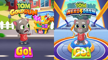 Talking Tom Gold Run (2025) Vs Talking Tom Hero Dash (2019) Walkthrough Gameplay
