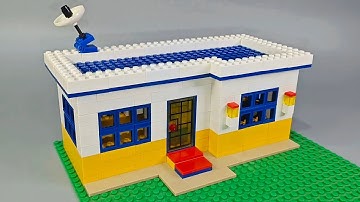 How To Build a Lego House MOC🏠| Building Blocks Instructions | Satisfying Diy #lego #legomoc 