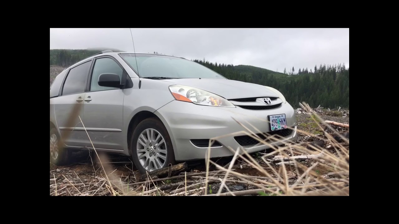 Video montage of off-roading my 007 AWD Toyota Sienna. HIGHLIGHTS!!