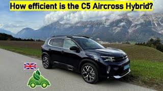 Citroen C5 Aircross Plug-In Hybrid - Real-life fuel economy test with empty battery