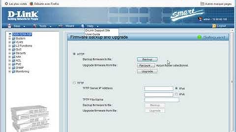 SAVE FIRMWARE SWITCH DLINK DGS 1210 10P IN PC BY HTTP