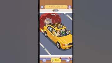 Brain Fever: Puzzle Game - Level 102 - Help them stop the car.