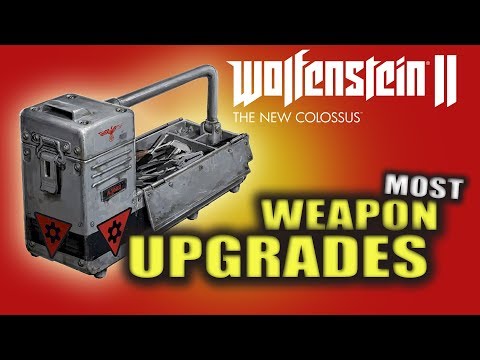 Weapon Upgrade Locations | Wolfenstein 2: The New Colossus (How to find most weapon upgrades)