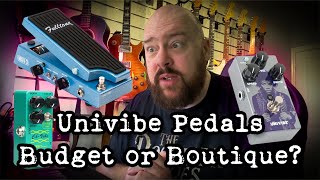 Uni-Vibe Pedal Blind Challenge - Which One Is Best? Fulltone - Dunlop - Mosky