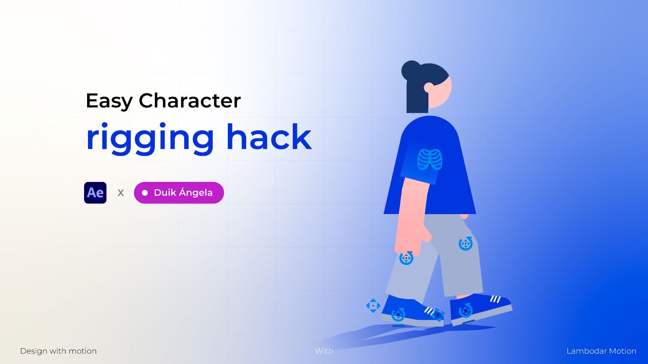 This Duik Angela Hack Makes Character Rigging in After Effects Stupidly Simple