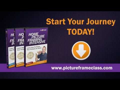 Learn How to Frame Pictures DIY Picture Framing Courses