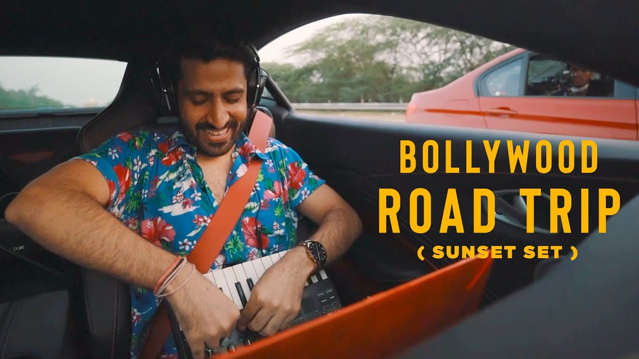 DJ NYK – Bollywood Road Trip ( Sunset Set ) on Sports Car | Deep House | Aston Martin Vantage