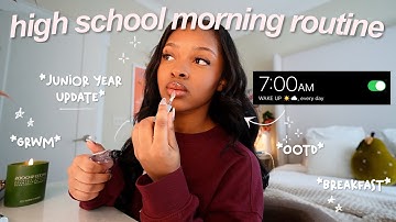 grwm: SCHOOL MORNING ROUTINE 📓🖇️ (11th grade) junior in hs