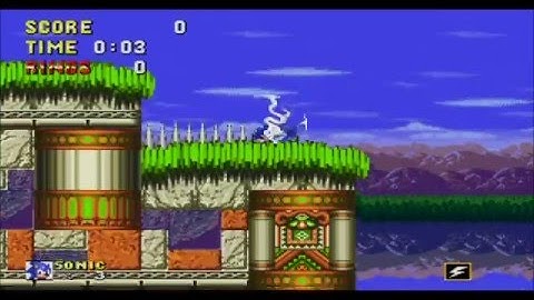 Sonic 2: Return of Shadow-Lakeside Garden Speedrun (0:20 with Sonic)