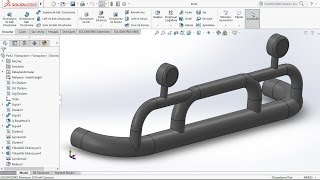 Solidworks Ek Tampon Tasarımı Çizimi