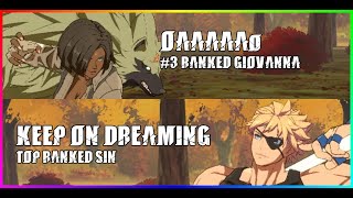 #3 GIOVANNA OAAAAAo vs HIGH RANK SIN KEEP ON DREAMING - GGST High Level Gameplay