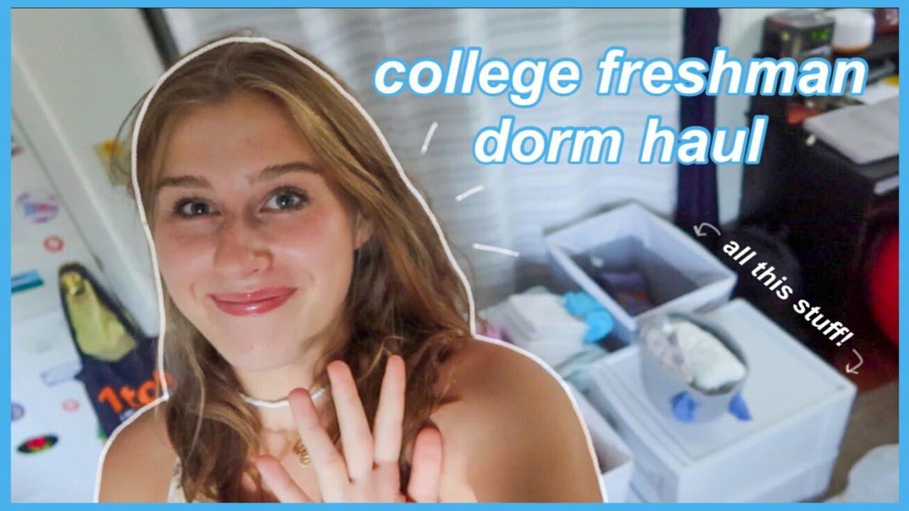 college freshman dorm haul: freshman year @ university of vermont!