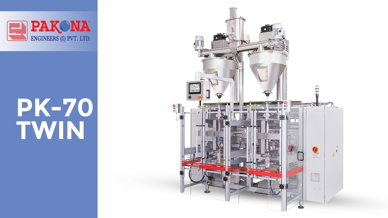 Vertical Form Fill Seal Machines - PK - 70 Twin Machines