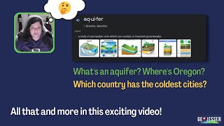 Geography YouTuber takes geography quizzes!