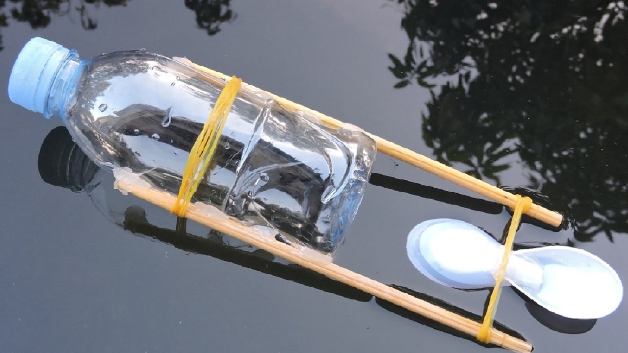 Rubber Band Powered Boats 99