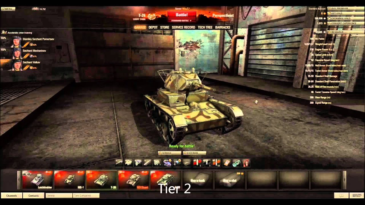 Wot Tanks Part 1: Soviet Light Tanks