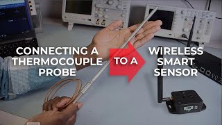 Connecting an external thermocouple to an Omega Link SS-002 Smart Sensor.