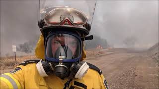 Ravensworth Fire near Singleton 25th October 2023