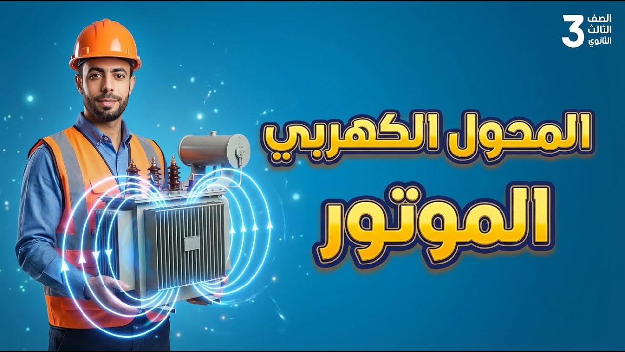 المحول الكهربى و الموتور | فيزياء تالتة ثانوى 2026 |