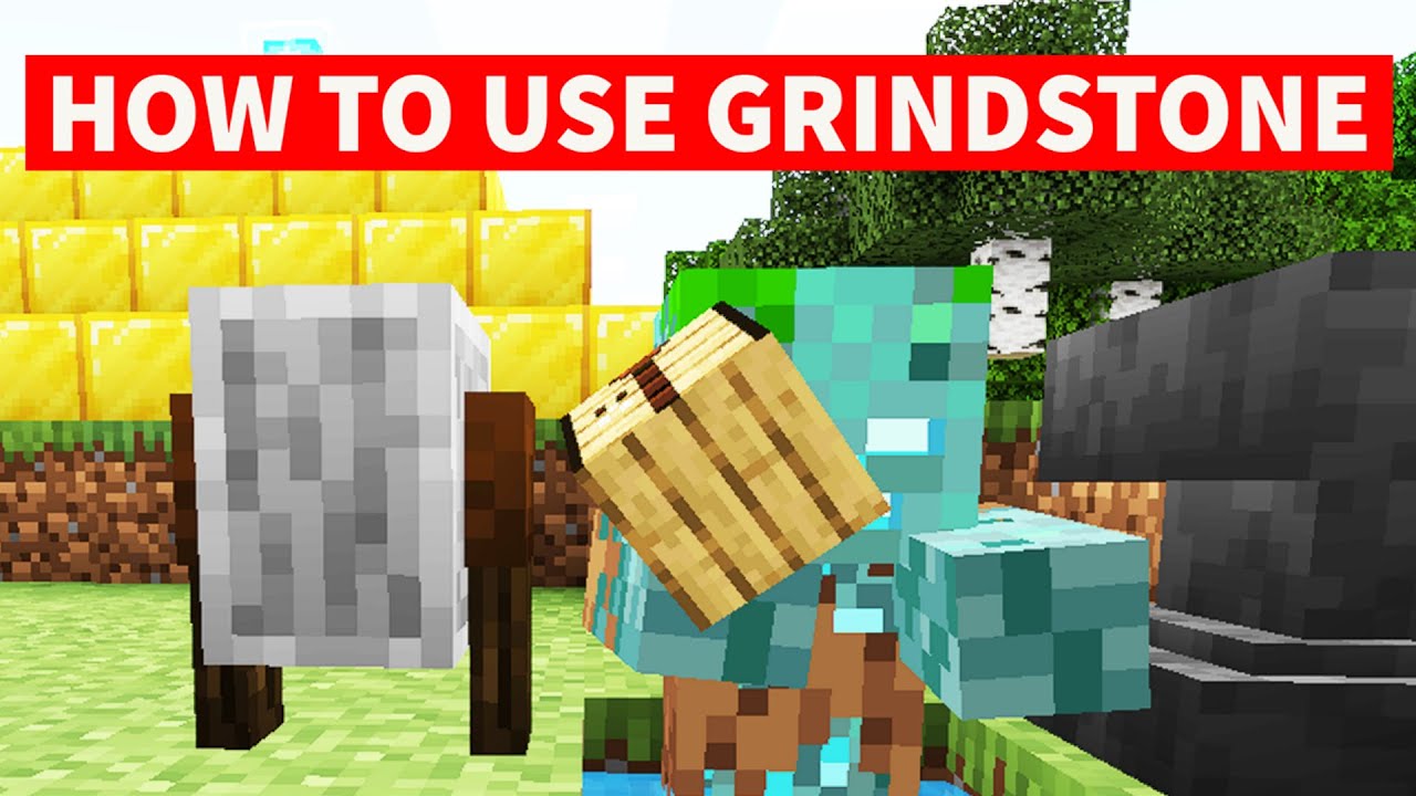 How to Use a Grindstone in Minecraft YouTube