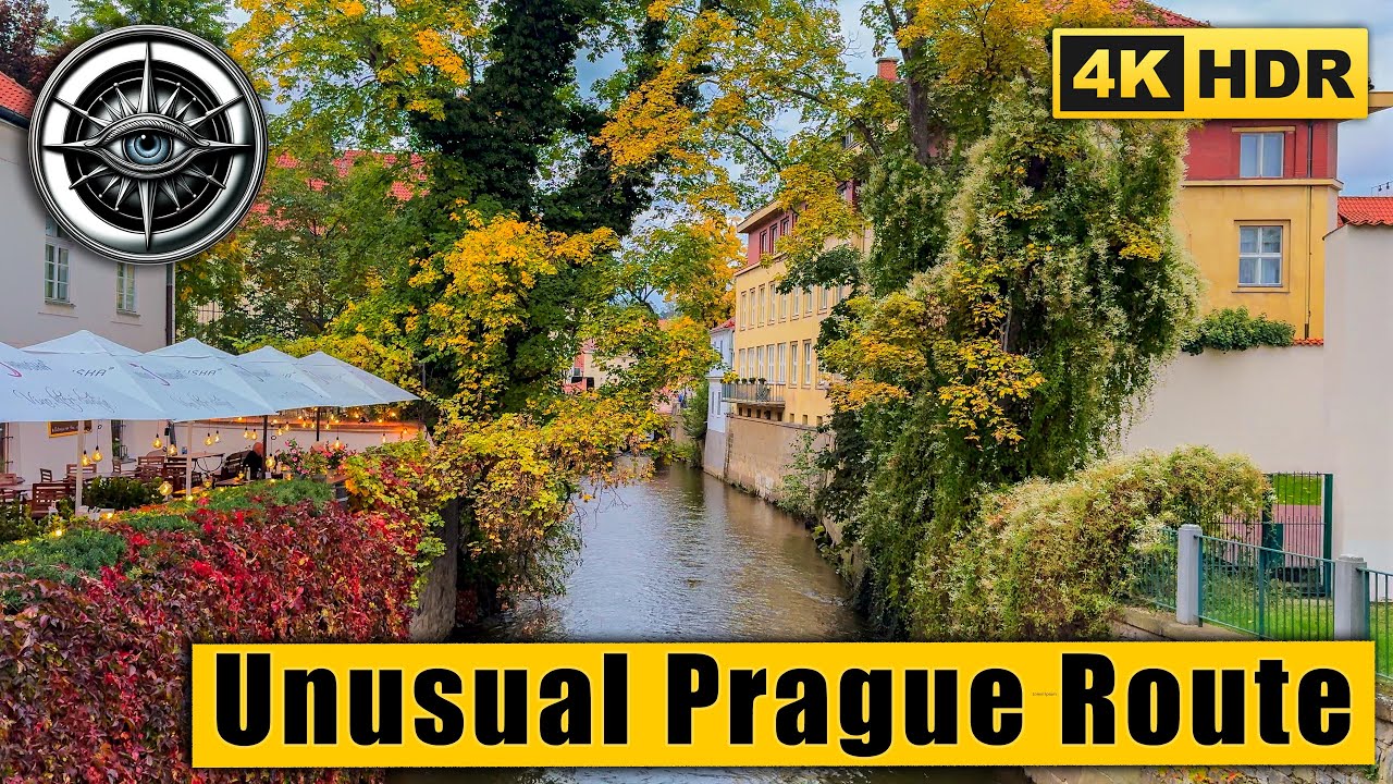 Prague Walking Tour | Unusual Route Through the City 🇨🇿 4K HDR