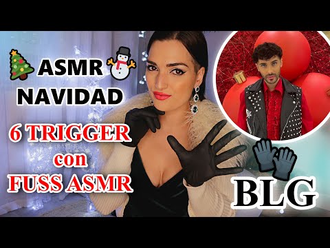 ASMR  NAVIDAD ✨ con @Fussasmr  🧤 6 TRIGGERS PARA TI 🎄