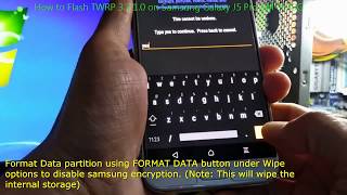 How To Flash Twrp 3210 On Samsung Galaxy J5 Pro Smj530g