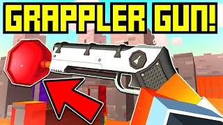 Krunker.io I Added *NEW* Working GRAPPLE GUN Into My Game! -