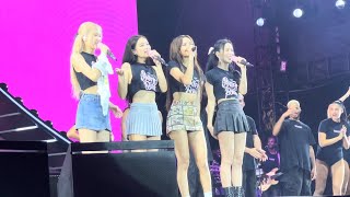 4K HDR Blackpink As if it’s your last+Ending 🎆 Fancam VIP Pit 1st Row Born Pink Encore MetLife Day 2