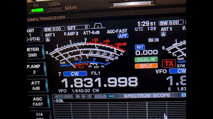 TN8K  160m  CW @ DL8LAS