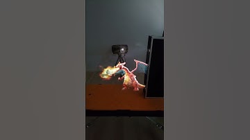 Projecting Pokemon AI Holograms On A Fog Machine