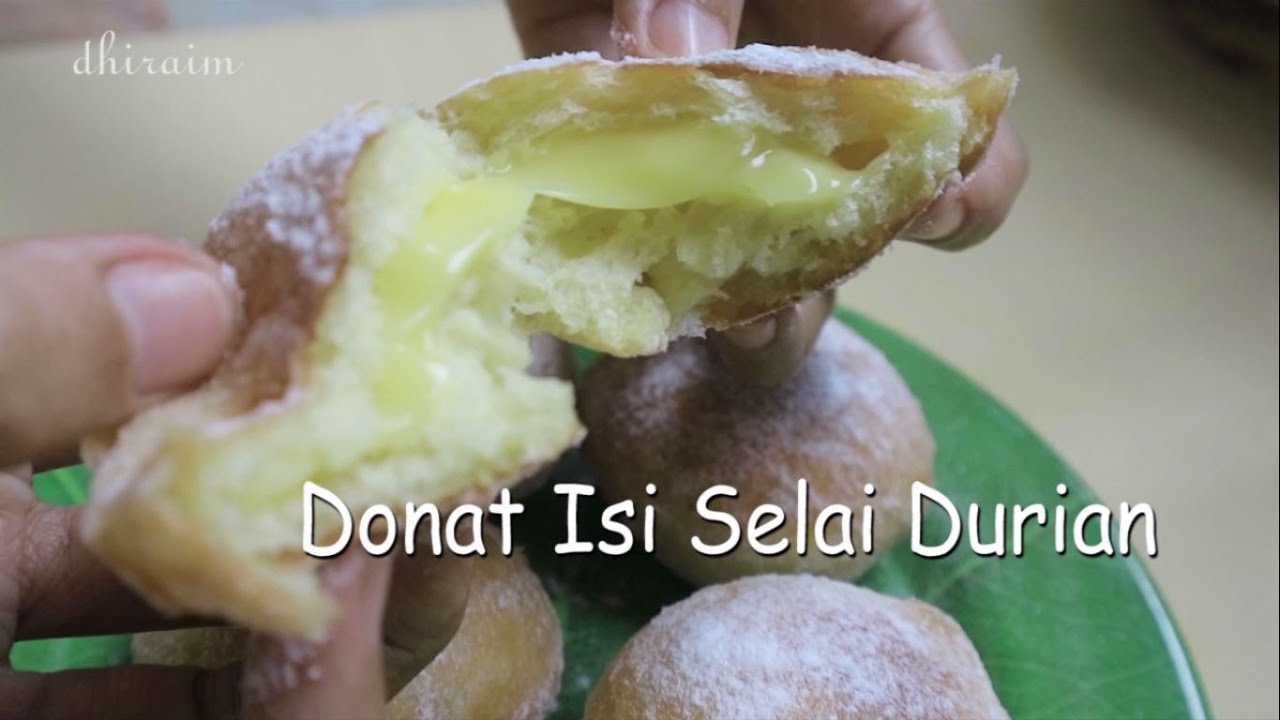  RESEP Donat Isi  Selai Durian YouTube